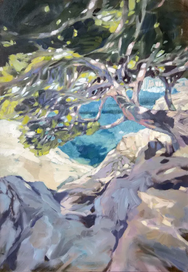 Painting #317 2020 oil on canvas 97x130cm